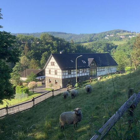 Berg Blick Eifler Bauernhaus Modern Restauriert Simmerath Exteriér fotografie