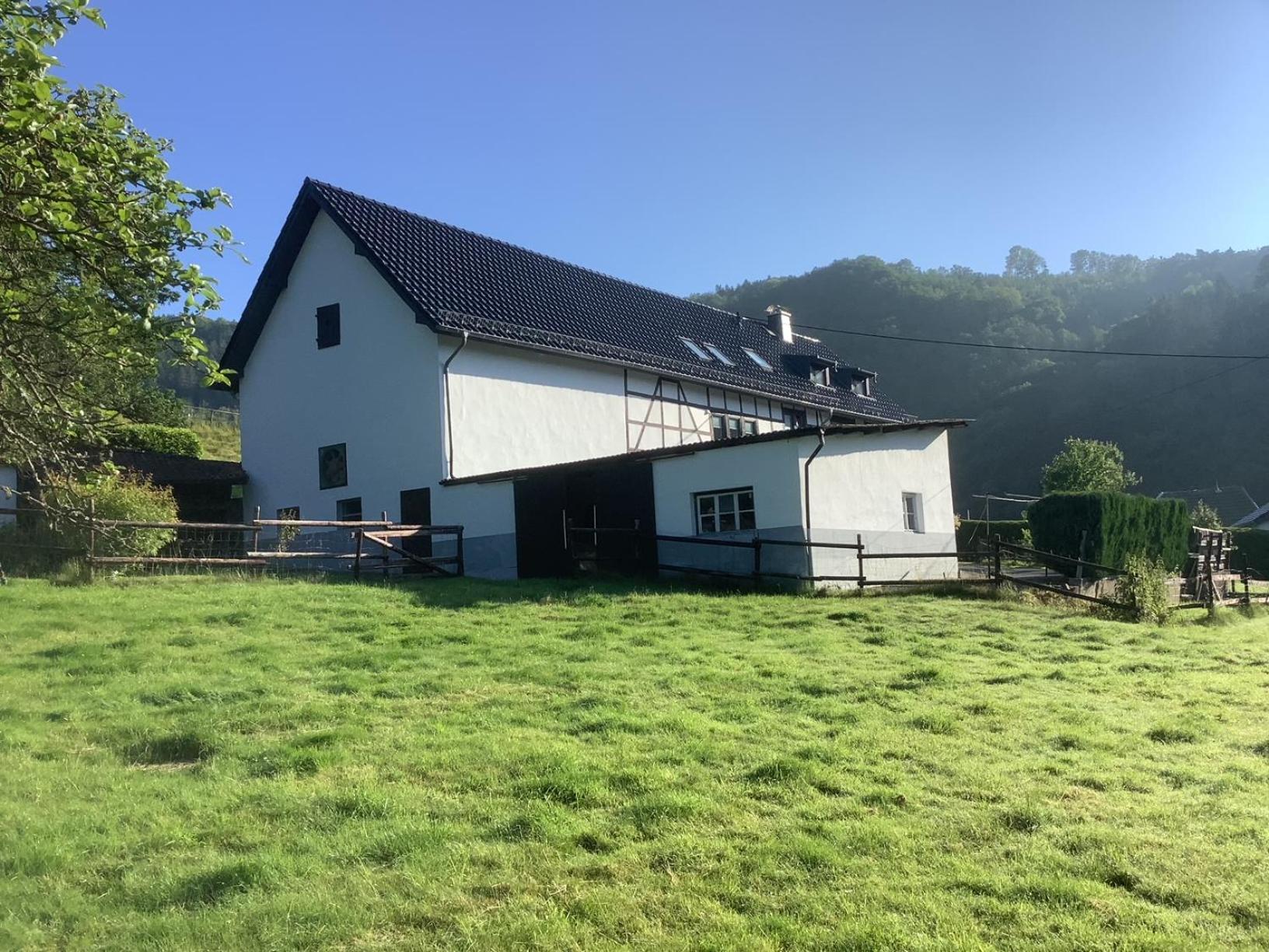 Berg Blick Eifler Bauernhaus Modern Restauriert Simmerath Exteriér fotografie